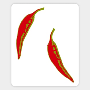 Chili Peppers Magnet